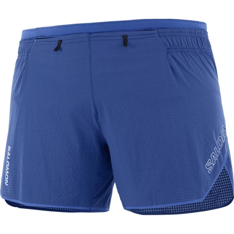 Salomon Sense Aero 5'' Women's Running Shorts Blue | CA 49C86